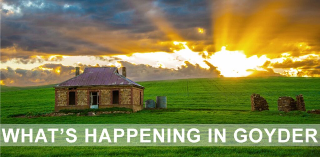 Whats Happening in Goyder - Newsletter